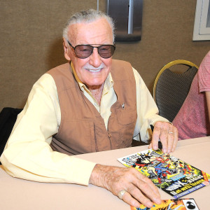 PALM SPRINGS, CA - AUGUST 27:  Comic Book Legend Stan Lee attends Comic Con Palm Springs 2016 at Palm Springs Convention Center on August 27, 2016 in Palm Springs, California.  (Photo by David Crotty/Getty Images)