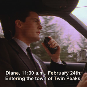 Entering Twin Peaks
