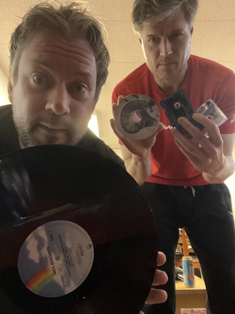 Magnus Sörensen Magnus Skogsberg GeekPodden Musik Vinyl LP CD Kassettband Oasis Tom Petty Kiss Beatles