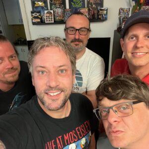 GeekPodden 2025 Magnus Sörensen Robert Kustosik Andreas Pettersson Fredrik Fornänger Peter Thiger